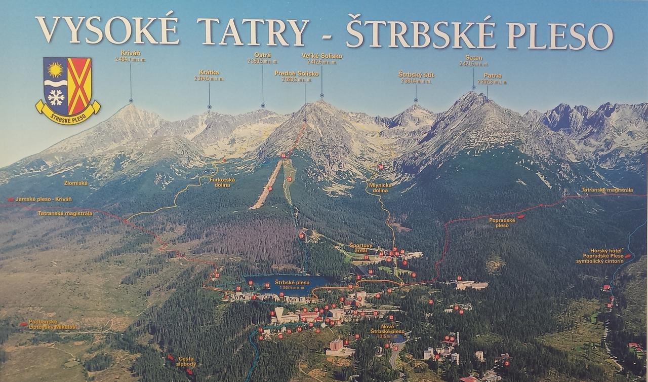 Apartman Panorama 329 Štrbské Pleso Dış mekan fotoğraf